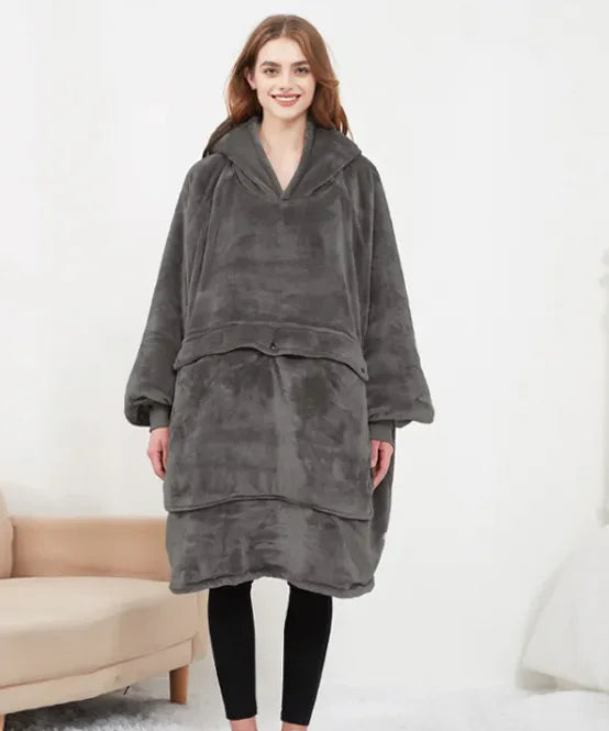 Genvi HeatHug™ – USB Heated Hoodie Blanket