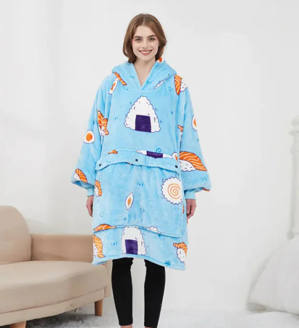 Genvi HeatHug™ – USB Heated Hoodie Blanket